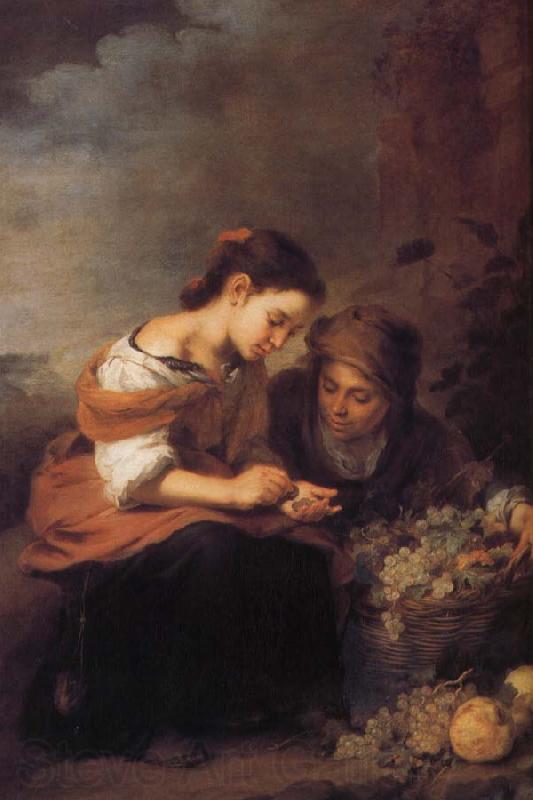 Bartolome Esteban Murillo Fruit-girl